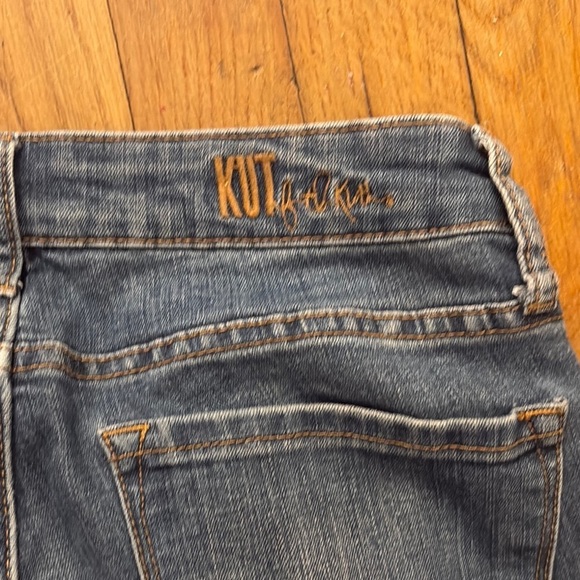 Kut from the Kloth Blue Straight Jeans‎ - Picture 4 of 4